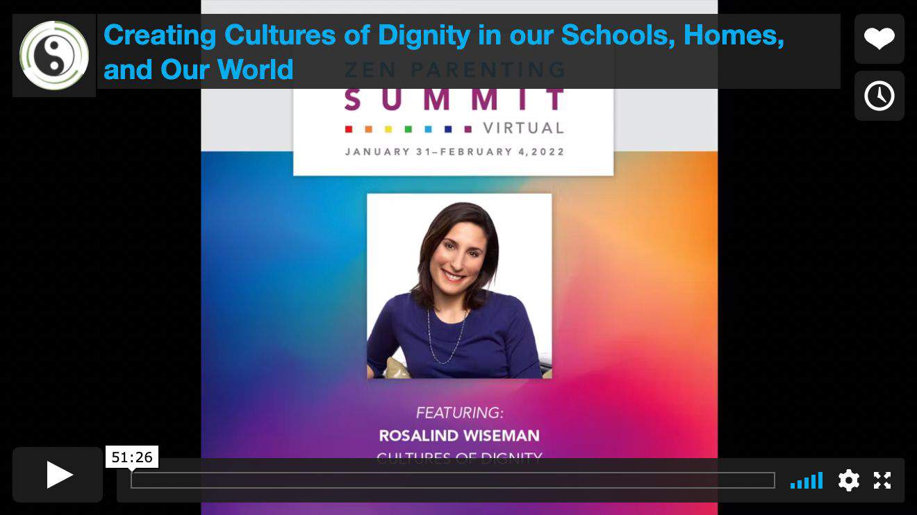 Featured image for “Creating Cultures of Dignity in our Schools, Homes, and Our World”